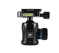 SIRUI K-10II Rotule trépied Professionnelle Rotule rotative à 360 ° en Aluminium avec Plaque à dégagement Rapide Arca Swiss et Niveau à Bulle, capacité de Charge 44,1 LB