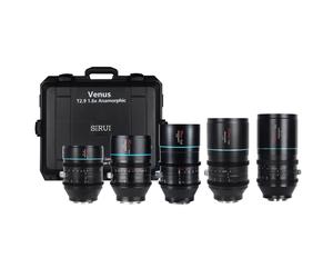 Sirui - Kit 5 objectifs Venus T2.9 FF Anamorphique 1.6x Nikon Z + Hardcase