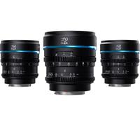 Sirui kit d'Objectifs Cinéma Nightwalker Series 24, 35 et 55mm T1.2 S35 à mise au point manuelle pour Monture L - Noir