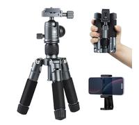 SIRUI Mini Trépied Appareil Photo de Bureau en Aluminium avec Rotule 360°, 52cm Trépied de Bureau Compact pour Caméscope Vidéo Appareil Photo Reflex Numérique, Charge Jusqu'à 10 kg, AM-TT50