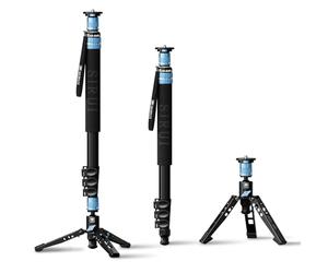 SIRUI Monopode Appareil Photo avec Pieds, Monopode Vidéo de Voyage en Aluminium de 74,8 Pouces avec Base Amovible,Charge Maximale de 26,4lbs, Panoramique à 360°,pour Canon Nikon Sony(AM-404FL)