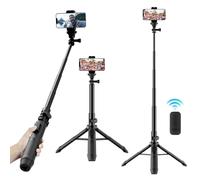 SIRUI MS-01K Trépied 138 cm et Perche à Selfie pour Smartphones et caméras d'action