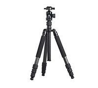 SIRUI MT-2204+MT-20 Trépied de Voyage Professionnel en Fibre de Carbone avec tête à Boule pour appareils Photo, trépied avec Monopode, Colonne Centrale, Max. 1550mm, Max. 1550mm, Charge Max. 15KG