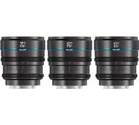 SIRUI Night Walker 24mm 35mm 55mm kit Objectifs T1.2 S35, Manual Lens Focale Fixe, Grande Ouverture, Compact et léger, vlogging, pour Monture L, S5M2, S9, S5, S1H, S1R, S1, FP, FPL ris métal