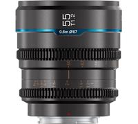 SIRUI Night Walker 55mm T1.2 S35 Objectif Cine, Focale Fixe Manual Lens, Compact et léger, vlogging, Portrait, pour Monture L, S5M2, S9, S5, S1H, S1R, S1, FP, FPL ris métal
