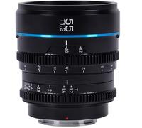 SIRUI Night Walker 55mm T1.2 S35 Objectif Cine, Focale Fixe Manual Lens, Compact et léger, vlogging, Portrait, pour Monture L, S5M2, S9, S5, S1H, S1R, S1, FP, FPL, CL, Noir