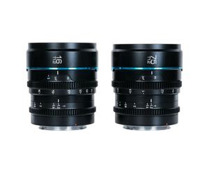 Sirui Night Walker kit 16 et 75 mm T1.2 S35 Micro 4/3 Noir