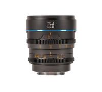 Sirui Nightwalker Series 35mm T1.2 S35 Manual Focus Cine Lens RF Mount, gun metal grey