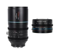 SIRUI Objectif anamorphique Plein Cadre 100mm T2.9 1.6X Set d'objectifs cinéma avec Adaptateur anamorphique 1.25x (Monture Z)