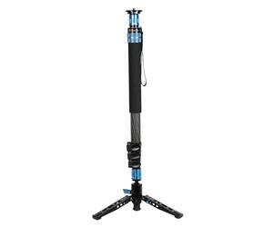 SIRUI P-424FL Monopode en Carbone avec Base et Rotule Vidéo VH-10