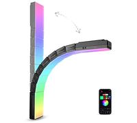 SIRUI Panneau lumineux LED pliable, éclairage vidéo LED RGB pour la photographie et le portrait, combinaison illimitée, 16 effets de lumière néon, HSI/CT/FX, batterie/DC, APP Board Control B25R