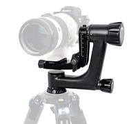 SIRUI PH-10 Tête de trépied à cardan Professionnelle à 360° en Fibre de Carbone légère avec Plaque Rapide Compatible Arca-Swiss 1/4 "pour appareils Photo Reflex numériques