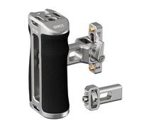 SIRUI Poignée Latérale pour Cage de Caméra, Poignée en Aluminium NATO et Arri avec Griffe Froid, Filetage Arri 0,37 cm et 0,63 cm, Réglable de Haut en Bas, Rail NATO Inclus, Modèle SC-SH