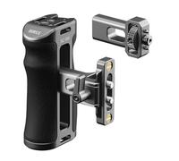 SIRUI Poignée Latérale pour Rack de Caméra,NATO et Arri Poignée Latérale en Aluminium avec Botte Froide Filetage 0.63CM Filetage Arri 0.37CM Pouces,Réglable de Haut en Bas, Rail NATO Inclus, SC-SH