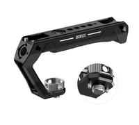 SIRUI Poignée Supérieure avec Goupilles de Positionnement Arri 3/8"-16, Poignée Supérieure en Silicone pour Cage de Caméra avec Griffe Froide, Adaptée au Microphone, à la Lumière LED, au Moniteur