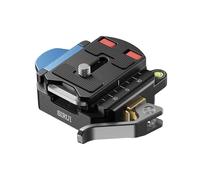 Sirui QC-55 plaque de dégagement rapide pour kit de base carré Arca 38 mm, adaptateur de montage photo 6,35 mm/3/8"