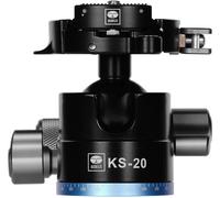 SIRUI Rotule KS-20 Tête sphérique profil bas 33 mm panoramique 360° Arca-Swiss alliage alu
