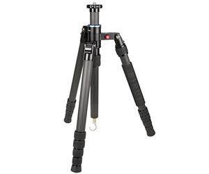 SIRUI S-2205-N Snap Monopode/trépied Universel en Carbone Hauteur: 137 cm Poids 1, 4 kg Charge Max. 12 kg avec Sac de Rangement et Sangle