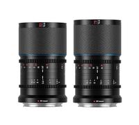 SIRUI Saturn 50mm, 75mm Set d'objectifs T2.9 1.6X Full Frame Carbon Fiber Anamorphic Lens, Cine Lens Less Than 500g (Blue Flares, RF Mount)