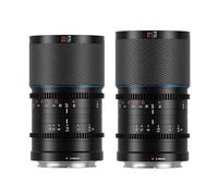 SIRUI Saturn 50mm, 75mm Set d'objectifs T2.9 1.6X Full Frame Carbon Fiber Anamorphic Lens, Cine Lens Less Than 500g (Blue Flares, L Mount)