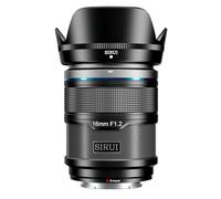 SIRUI Sniper 16mm F1.2 Grand Angle Autofocus APS-C Objectif pour A5, A6, FX30, ZV-E10 (Monture E, Noir)