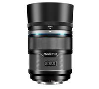 SIRUI Sniper 75mm F1.2 Grand Angle Autofocus APS-C Objectif pour X-T4, X-T5, X-H1, X-H2/H2S, X-T3, X-T30, X-S10 (Monture X, Noir)