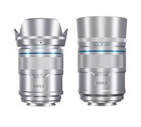 SIRUI Sniper Autofocus Objectifs Kit, 16mm, 75mm F1.2 Grand Angle APS-C pour A5, A6, FX30, ZV-E10 (Monture E, Argent)