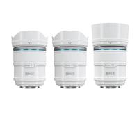 SIRUI Sniper Autofocus Objectifs Kit, 23mm, 33mm, 56mm F1.2 Grand Angle APS-C pour X-T4, X-T5, X-H1, X-H2/H2S, X-T3, X-T30, X-S10 (Monture X, Blanc)