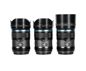 Sirui Sniper f/1.2 Autofocus Kit 3 objectifs (Sony E, Noir)