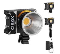 SIRUI Super Bulbs C150X Lampe Vidéo LED 150W COB, Lampe Photo Portable Bichromatique 2800K-6500K, Éclairage à Sortie Continue avec Réflecteur et Contrôle Luminosité Via Application Bluetooth