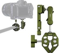 SIRUI Support à Ventouse pour Caméra et Téléphone, Ventouse à Pompe à Air avec Bras Magique, Support de Téléphone, Support de Pare-Brise à Double Tête Pivotant à 360°, Insta360, DJI Action