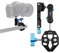 SIRUI Support à Ventouse pour Caméra et Téléphone, Ventouse à Pompe à Air avec Bras Magique, Support de Téléphone, Support de Pare-Brise à Double Tête Pivotant à 360°, Insta360, DJI Action