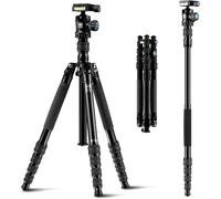 Sirui Traveler T-1005 Tête K-10 II Trépied En Aluminium Avec Monopode