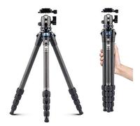 Sirui Trépied AM225 Mini trépied Portable Compact en Fibre de Carbone trépied Voyage 5 Sections des Jambes Twist Leg Locks Trépied avec tête à