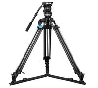 Sirui Trépied vidéo à deux pieds 75 mm demi-bol + tête fluide professionnelle VHS10 | ✅ Livraison gratuite à partir de 100 €