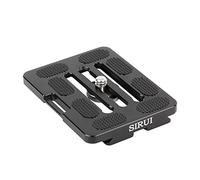 Sirui TY-70X Plaque à dégagement rapide (aluminium, filetage 1/4, convient pour Sirui et Arca-Swiss) noir