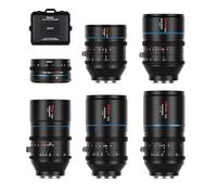 SIRUI Venus Ensemble d'objectifs Anamorphiques T2.9 Plein Format avec Mallette de Rangement, Inclure Venus Objectif 35mm 50mm 75mm 100mm 135mm et Adaptateur 1,25x, Monture Z