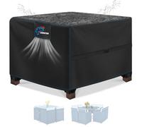 SIRUITON Housse Salon de Jardin 150x150x74cm,Imperméable en Oxford 520D