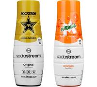 Sirup Sodastream Rockstar Original Zero + Mirinda, 440 ml, 2 cous cous