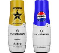 Sirup Sodastream Rockstar Original Zero + Pepsi , 440 ml, 2 cous cous