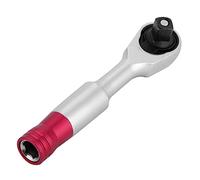 Sirxlevcy 1/4 Pouce 85 MM Mini Clé DynamoméTrique à Cliquet Ensemble Outil de RéParation à la Main pour VéHicule VéLo VéLo Clé à Douille Outil