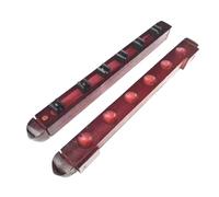 Sirxlevcy 1 Ensemble de Support en Bois de Billard Mural Suspendu 6 Bâtons de Queue pour Queue de Billard Support Peu Encombrant Accessoires de Billard