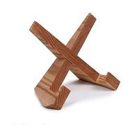 Sirxlevcy 1 PCS Support de Livre de Cuisine en Bois Fait à la Main Support de Livre de Recettes pour Présentoir, Support de Livre de Cuisine de Ferme