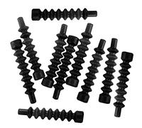 Sirxlevcy 10 PièCes VéLo V Frein Anti-PoussièRe VéLo de Montagne V Câble de Frein Tuyau Bottes en Caoutchouc Tuyau de Protection Manchon Couverture Remplacement