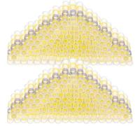 Sirxlevcy 150 Pièces 12-10 AWG Connecteurs de à Souder Jaunes Connecteurs de Étanches Thermorétractables à Souder Bornes Électriques