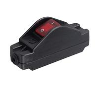 Sirxlevcy 16A 220V Allumé éTeint Bouton de Commutation de Cordon Commutateur de Cordon pour Appareils éLectriques