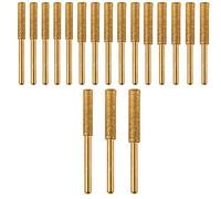 Sirxlevcy 18 PièCes Diamant AffûTeuse de TronçOnneuse, Diamant Pierre TronçOnneuse AffûTeuse de TronçOnneuse pour Polir L'Outil de Meulage de ChaîNe