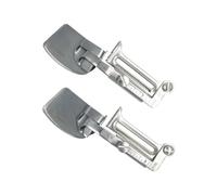 Sirxlevcy 2 Pcs Large Roulé Pression Pied Machine à Coudre Pied-De-Biche Réglable Dessin Rouleau Ourlet Machine
