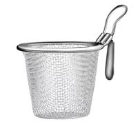 Sirxlevcy 2 Pièces Passoire en Acier Inoxydable Passoire Panier Alimentaire Passoire de Cuisine Paniers Marmite Passoire à Frire Servant des Nouilles Facile à Utiliser, L