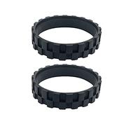 Sirxlevcy 2 PièCes pour S5/T6/T7 Accessoires Roue de Marche Pneu Peau Remplacement Robot Aspirateur PièCes